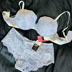 Purple Lace H&M Set